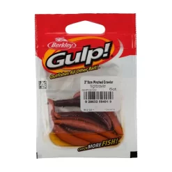 BERKLEY GULP PINCHED CRAWLER 6 BERKLEY GULP PINCHED CRAWLER -Fishing Supplies Shop Berkley GulpPinchedCrawler Nightcrawler 2in PKG 1000