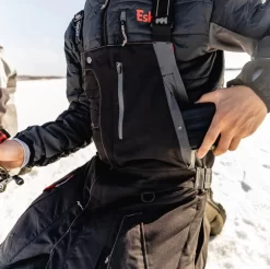 ESKIMO SALOPETTE LEGEND, BLACK ICE -Fishing Supplies Shop ESK 315340 2 1