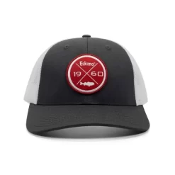 ESKIMO CASQUETTE STYLE TRUCKER GRISE AVEC PATCH