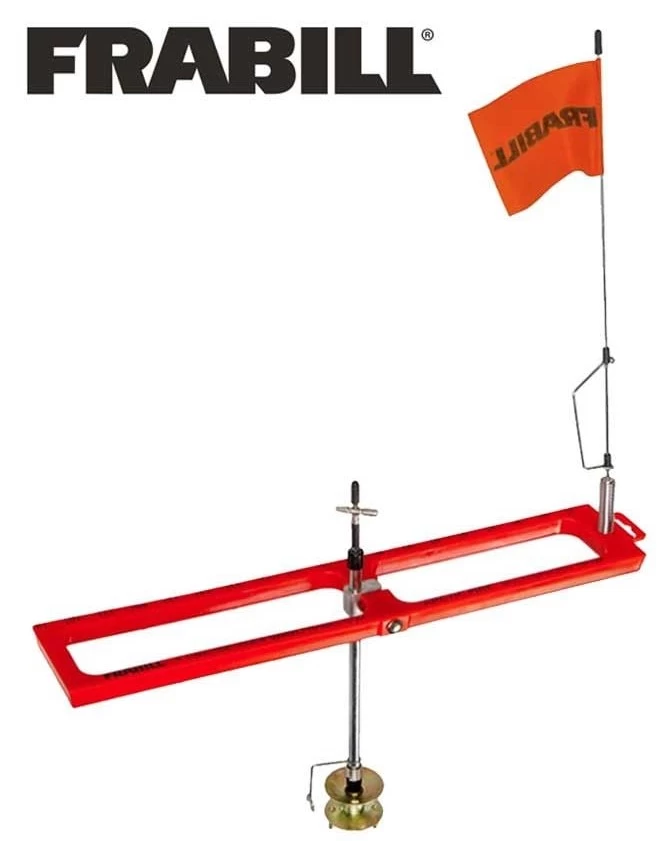 FRABILL BRIMBALE “ARCTIC FIRE” TIP UP ORANGE 1 FRABILL BRIMBALE “ARCTIC FIRE” TIP UP ORANGE