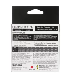 SHIMANO FLUOROCARBONE MASTIFF, 200 VERGES -Fishing Supplies Shop MSTF200