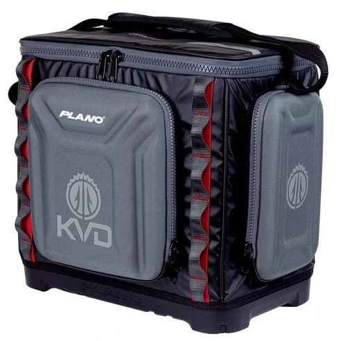 PLANO COFFRE DE PÊCHE KVD 3700 NOIR ET GRIS 1 PLANO COFFRE DE PÊCHE KVD 3700 NOIR ET GRIS