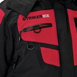 MANTEAU CLIMATE DE STRIKER NOIR ET ROUGE -Fishing Supplies Shop STK 11621 4