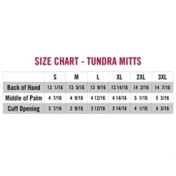 MITAINE TUNDRA DE STRIKER NOIR -Fishing Supplies Shop STK 40520 3