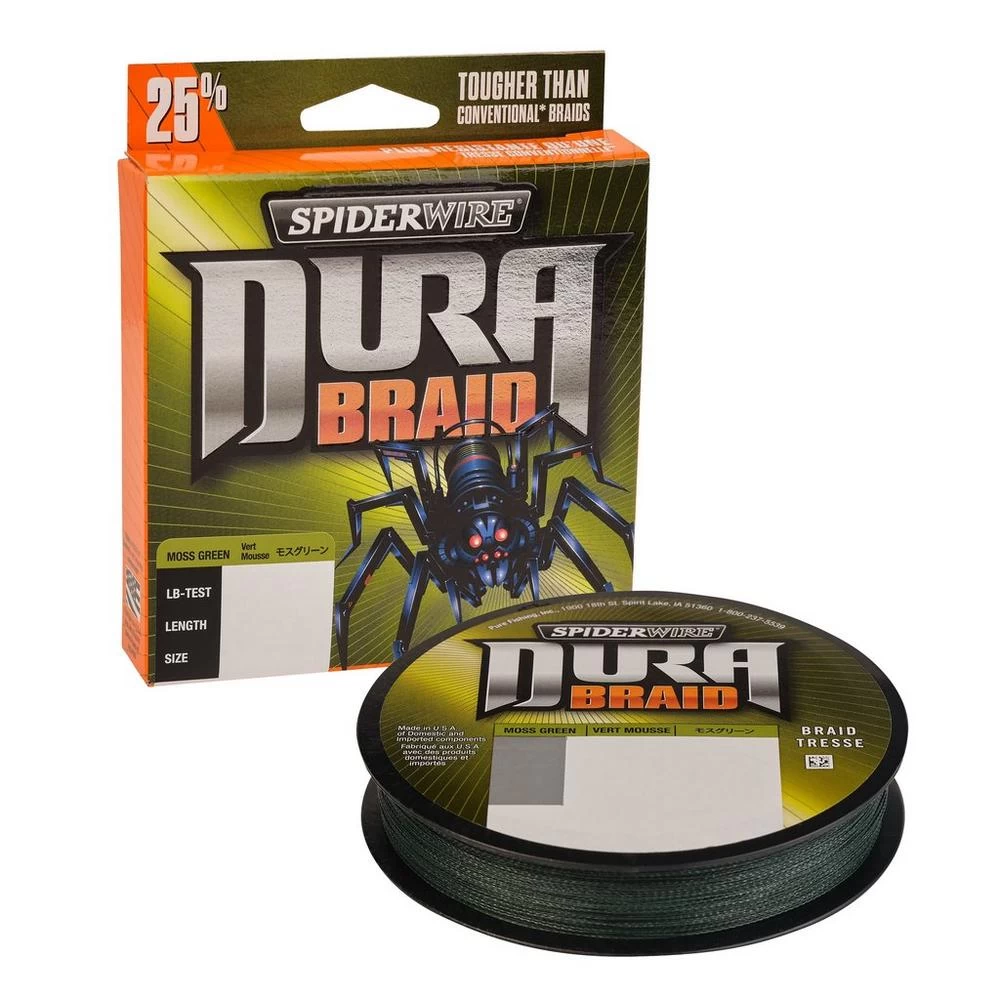 SPIDERWIRE FIL TRESSÉ DURABRAID – 150VGS 1 SPIDERWIRE FIL TRESSÉ DURABRAID – 150VGS