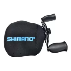 HOUSSE DE MOULINET LANCER LOURD EN NÉOPRÈNE NOIR DE SHIMANO